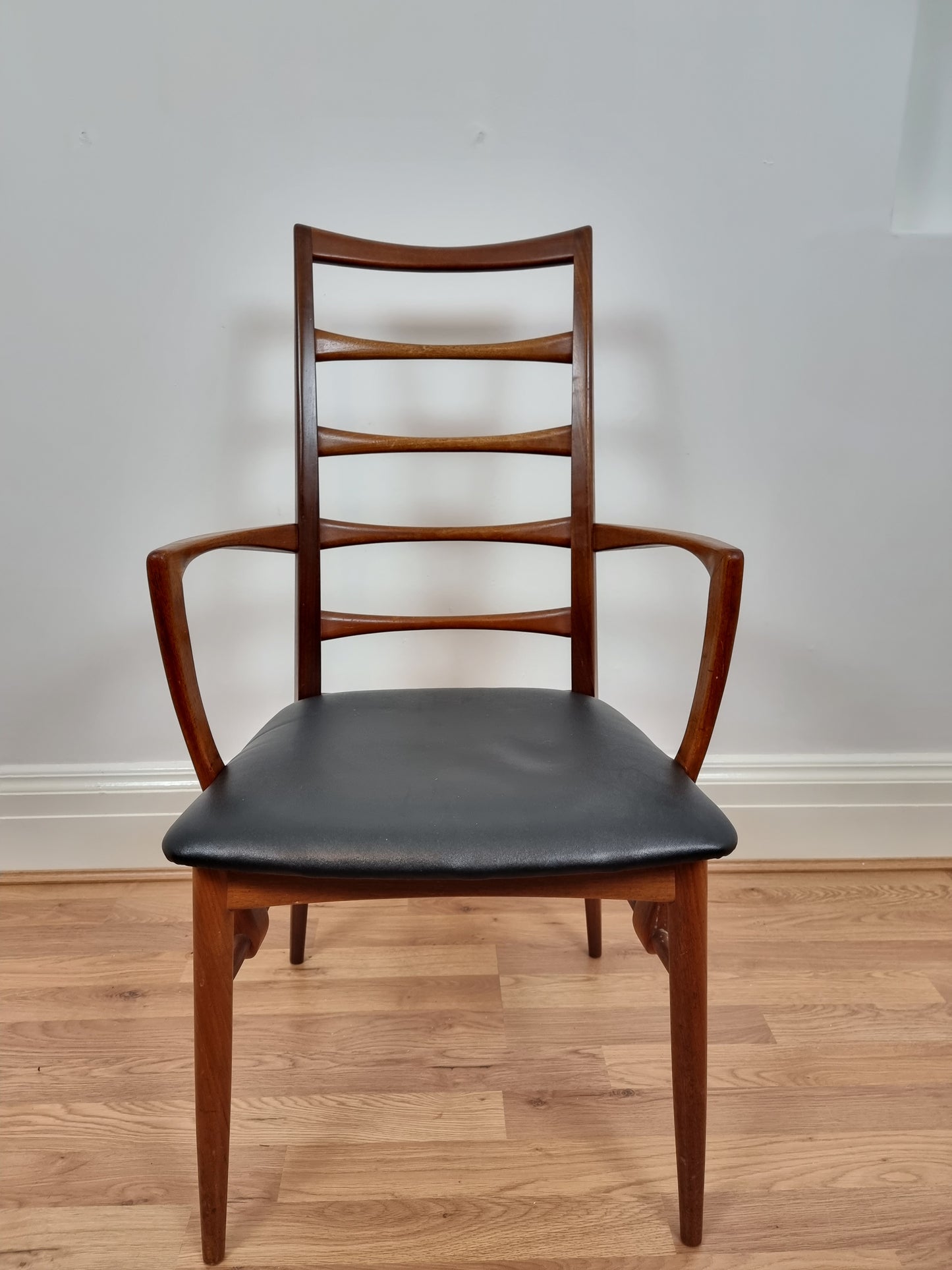 6x Niels Koefoed Lis Teak Dining Chairs