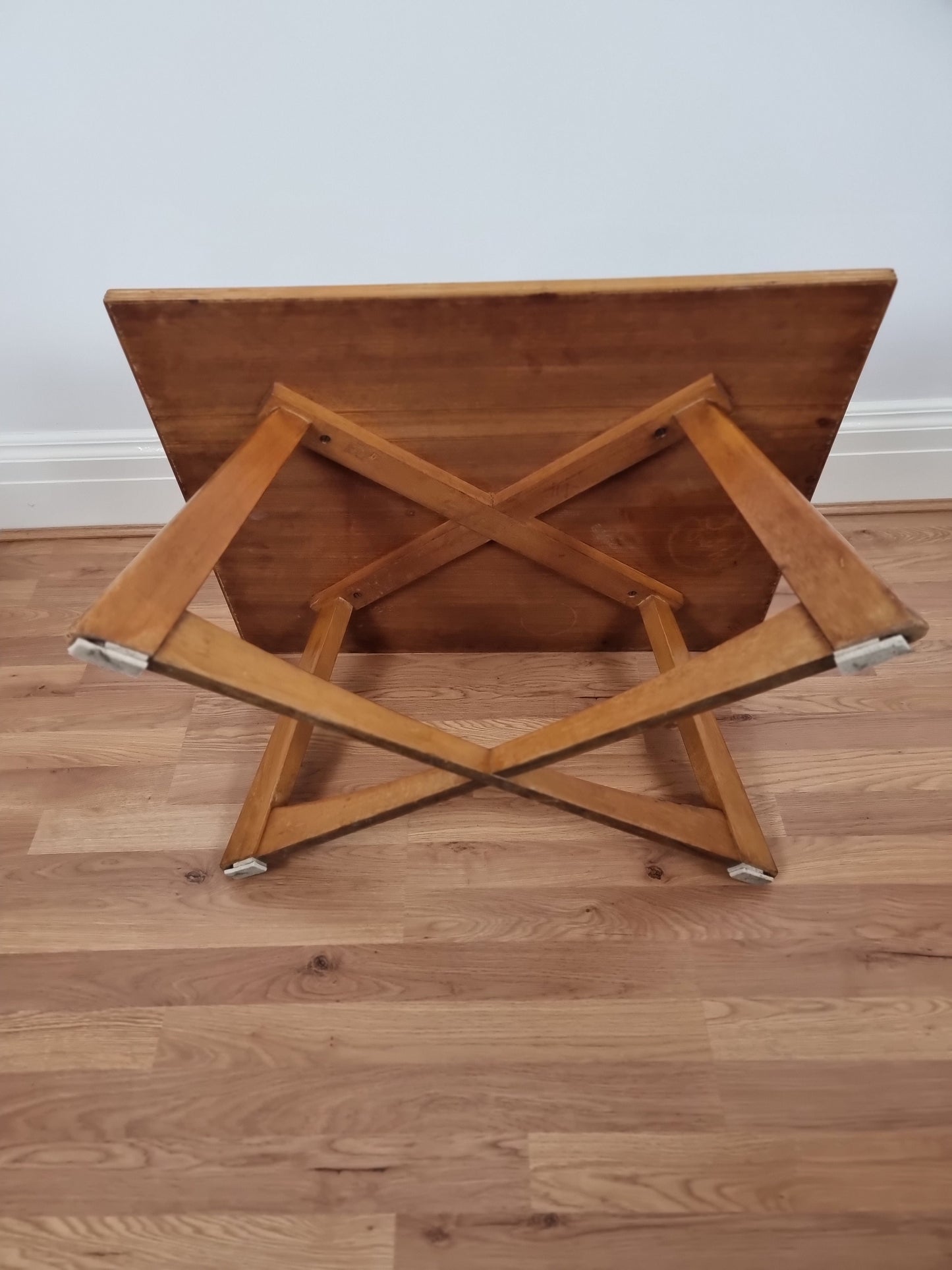 Heywood Wakefield Style Utility Vintage Teak Mid Century Coffee Table