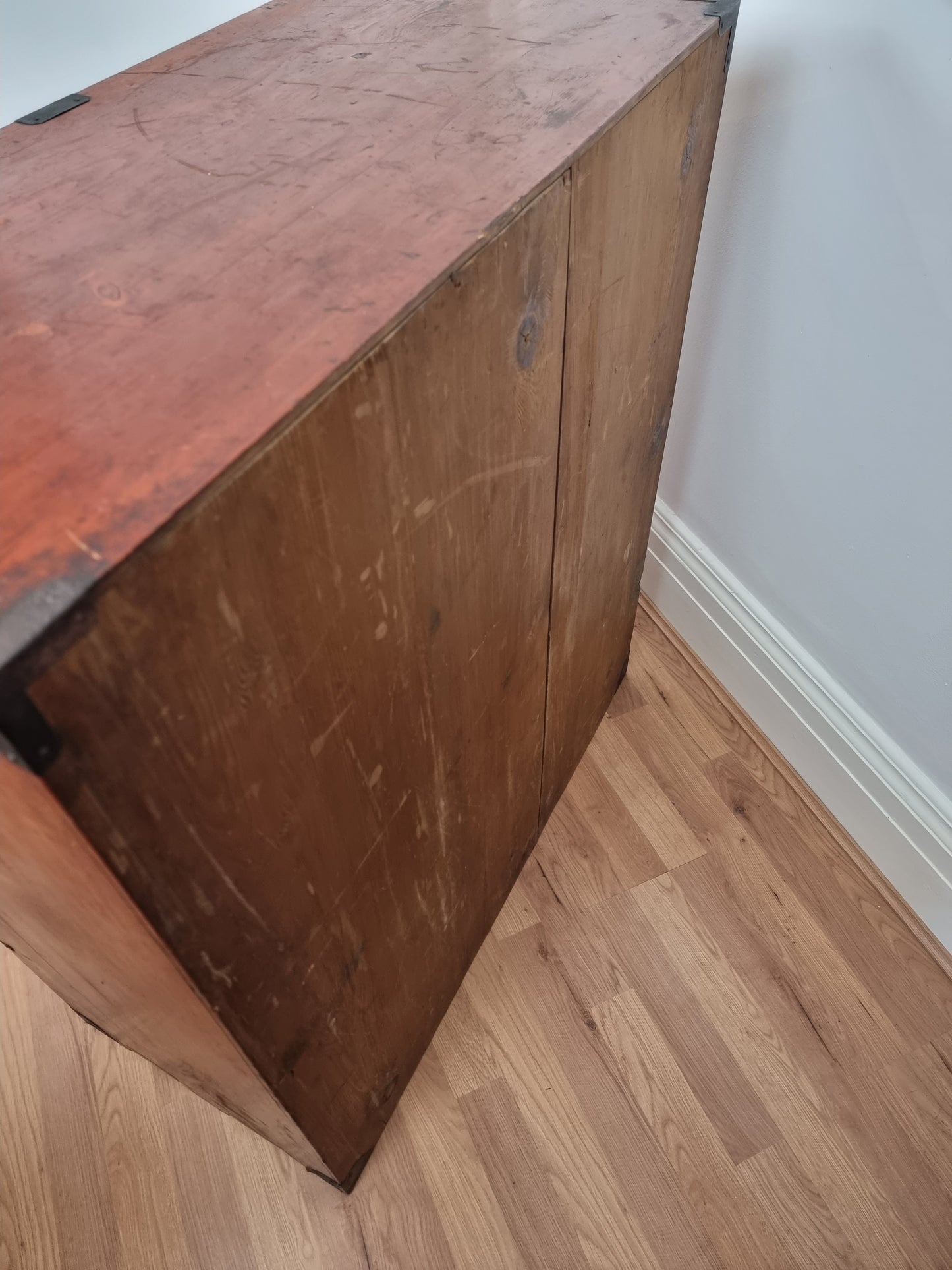 Early 20th century antique Kiri Wood Japanese Tansu Chest of Drawers